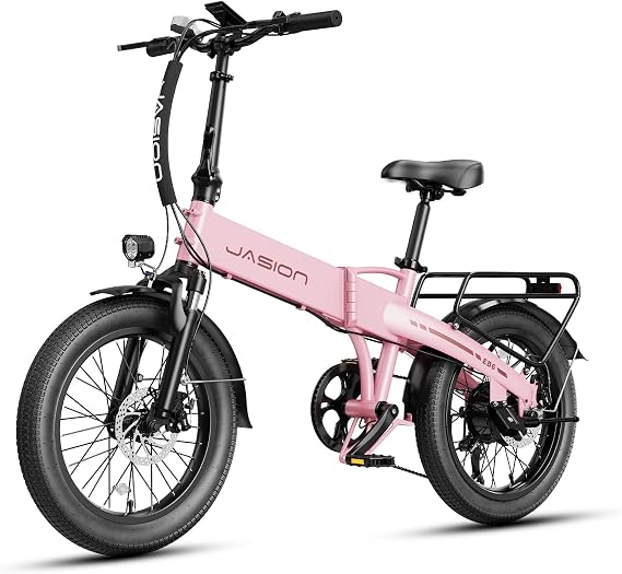 Jasion EB6 Foldable Electric Bike for Adults with Built-in 48V Battery