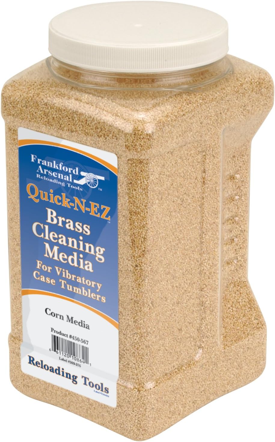 Frankford Arsenal Corn Cob Media for Case Tumbling, Ammo Reloading and Shooting Bags