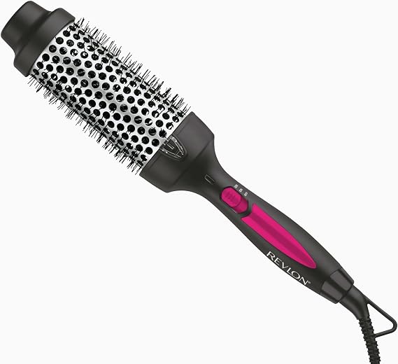 REVLON Perfect Match Hot Styler Heated Styling Brush, 1.75" Barrel