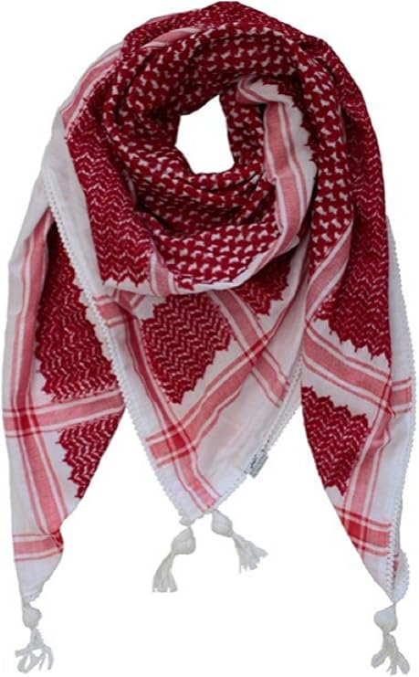 Fashion Arab Shemagh Keffiyeh Scarf with Headband Army Military Desert Tactical
