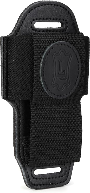 Levy's Leathers Wireles Receiver Holder For Guitar,Black