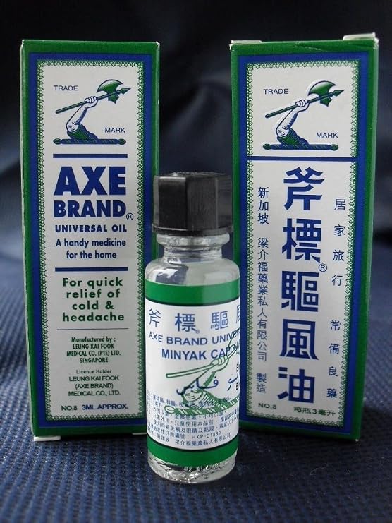 Axe Brand Universal Oil 3ml Quick Relief of Cold &Headache