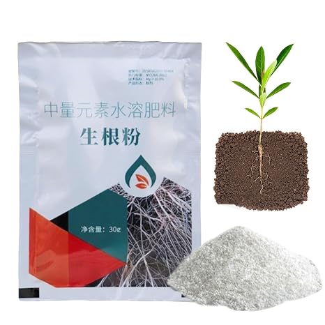 Plant Rooting Powder - Root Growth Stimulator, Cutting Propagation Aid | Clone Starter, Plant Hormons Booster, Soil Amendment, Seed Germination