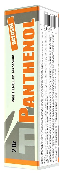 VHOB Panthenol Spray 58g/2 Oz