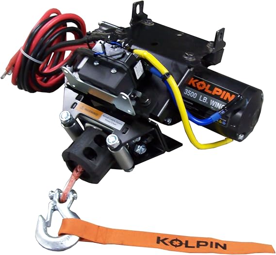 Honda Atv Kolpin Quick-mount Winch 3500 Lb Synthetic Rope