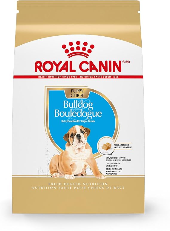 ROYAL CANIN Bulldog Puppy Dry Dog Food, 30 lb Bag