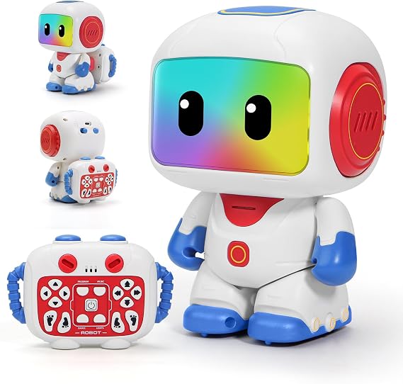 GILOBABY Programmable RC Robot Toy for Kids 3-5 Rechargeable STEM Astronaut