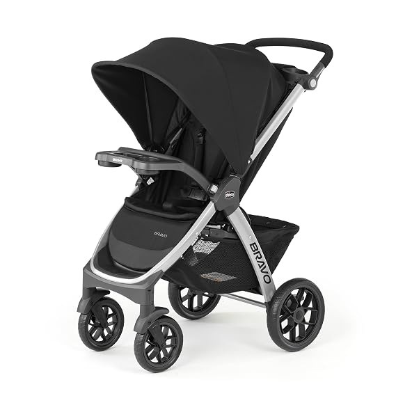 Chicco Bravo Quick-Fold Baby Stroller with One-Hand Compact Fold