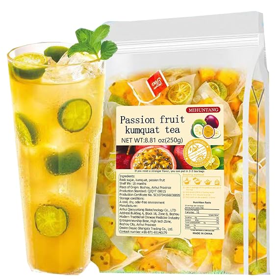 Thyme Kumquat Tea 8.81 oz (10g25packets) Fruit tea Sour sweet and delicious | Premium Quality Ingredients Deliciously Fruity Blend Easy Convenient Individual Teabags Ideal For Gifting Refreshing