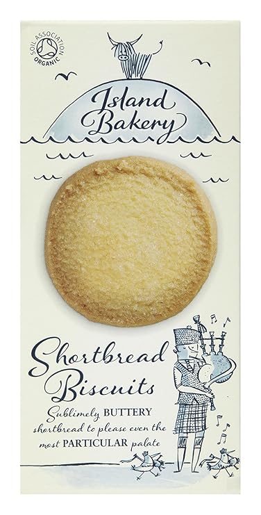 Island Bakery Organic Shortbread Biscuits 150 g (Pack of 6)