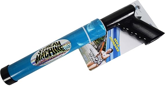 Stream Machine Water Gun Launcher, Single Barrel Water Blaster Soaker, Squirt Gun for Outdoor Games, Swimming and Paddling Pool Party, Beach, Outdoor, Garden Toys, Blue