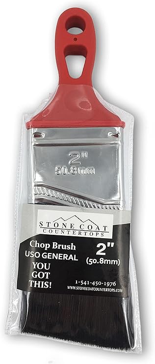 Stone Coat Countertops 2 Inch Chop Brush Kit Ideal for Chopping Epoxy