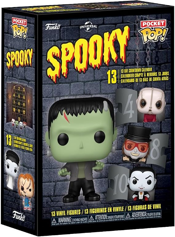 Funko Pocket POP! Advent Calendar: Chucky - 13 Day Kountdown | Official Horror Merch - Advent Calendar with 13 Days of Mystery Mini Figures - Christmas Countdown Gift for Fans