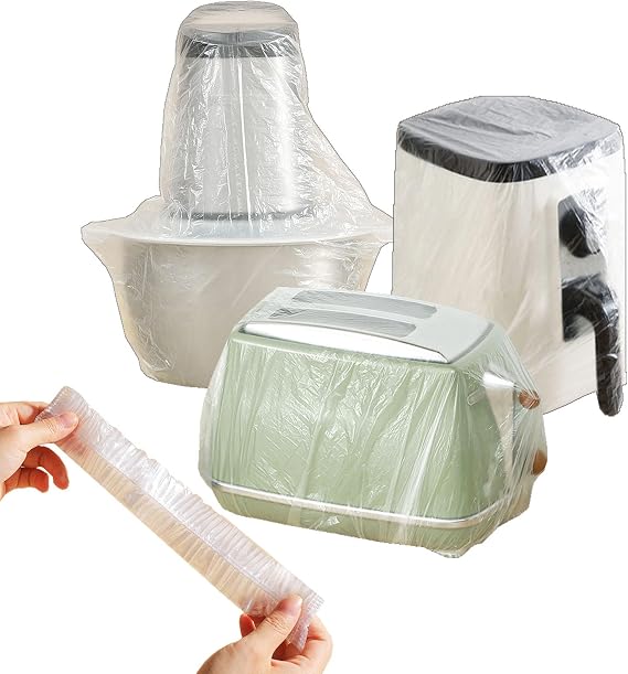STAYWILD 60 PCS Clear Small Appliance Dust Covers