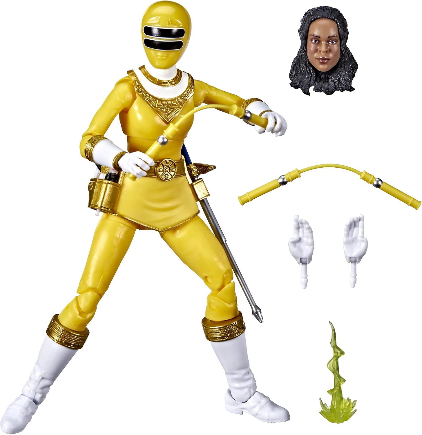 Power Rangers Lightning Collection Zeo - Yellow Ranger Action Figure