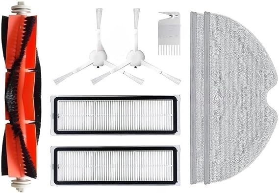 Accessories Spare Parts Kit, Compatible with Mijia 1C 2C STYTJ01ZHM, Compatible with Dreame F9 Robot Vacuum Mop Cleaner Roller Brush Hepa Filter (Color : A01)