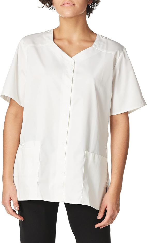 WonderWink Women's Wonderwork Short Sleeve Snap Jacket