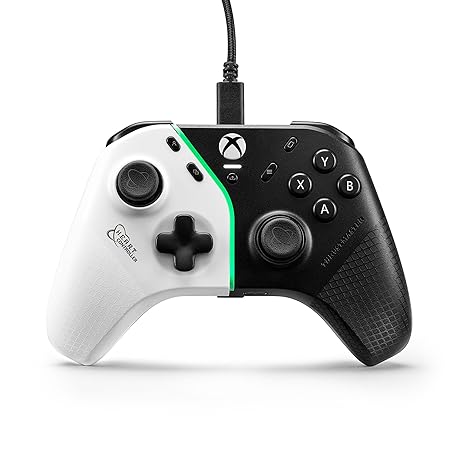 Thrustmaster HEART Hall-Effect Wired Gaming Controller - XBOX & PC | Zero-drift sticks, 0.01-degree accuracy, mechanical buttons, 2 remappable back buttons, RGB LED, 3.5 mm jack, anti-drift