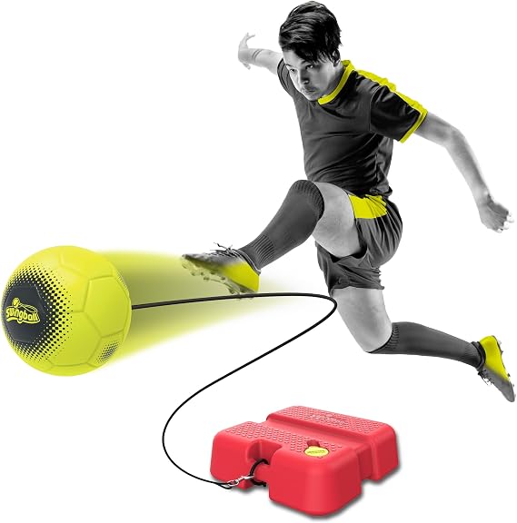 Swingball Reflex Soccer Football Training Aid, Outdoor Activities, Garden Games, Football Practice, Football Game, Swingball Football, Suitable for Boys and Girls Aged 6 Years+