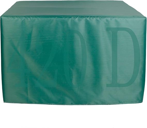 Garden Furniture Covers Waterproof 63x63x31in, Patio Furniture Cover Rectangle, Table Covers 420D Oxford Fabric Rectangular Windproof Dust Proof Heavy Duty Rip Proof