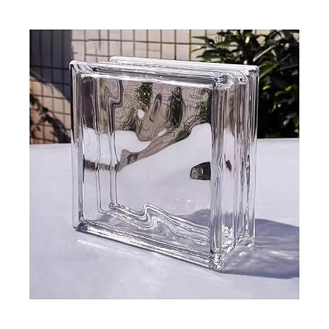 Clear Glass Brick High Transparency Glasses Block for Hotels Shopping Center Clothing Stores