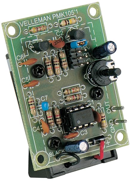 Velleman MK105 Signal Generator Kit, 1kHz Fixed Frequency
