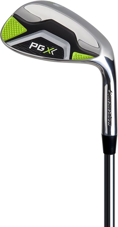 Pinemeadow Golf PGX Wedge, Right Hand, Steel, Regular, 60-Degree, Black