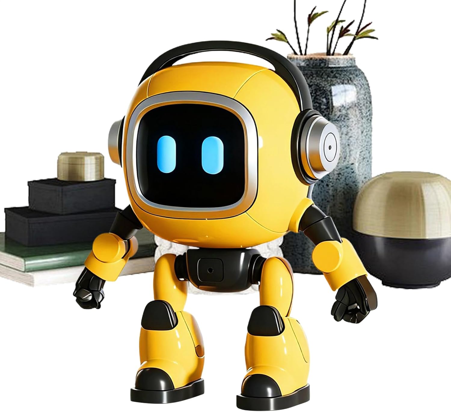 Intelligent Robot Toy – AI Educational Assistant, Talking Learning Device | Interactive Voice AI with Storytelling Knowledge Games Teenage Engagement Gift
