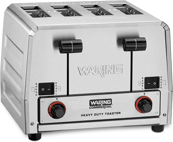 Waring 4-Slot Toaster with 380 Slices an Hour & 120V