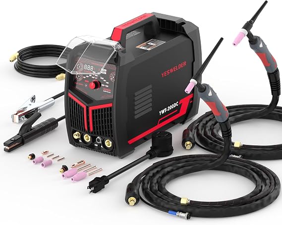 YESWELDER TIG Welder 7 in 1 Cold Spot Lift TIG/Stick Welding Machine