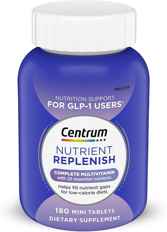 Centrum Nutrient Replenish Complete Multivitamin, 180 Tablets