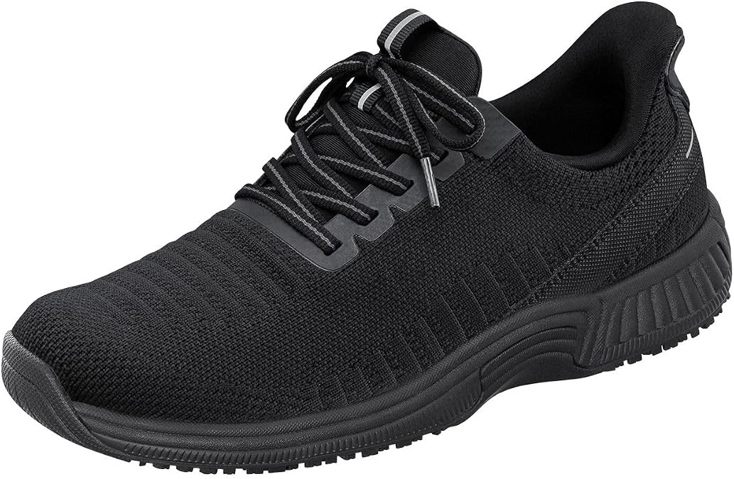 Orthofeet Kita Orthopedic Women's Sneaker | Hands-Free Water-Repellent Slip-On Walking Shoe, Stretchable, Breathable, Slip-Resistant, Arch Support, Ergonomic Cushioning