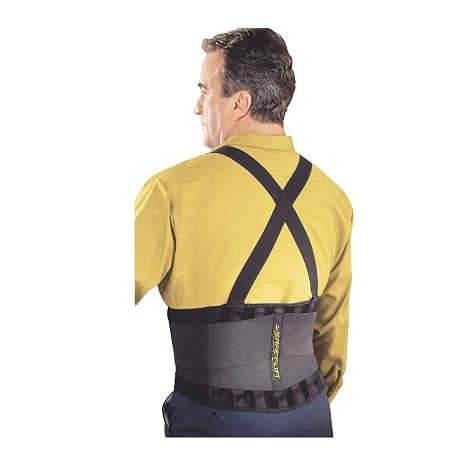 SAFE-T-LIFT LX Occupational Back Support, Black, Large