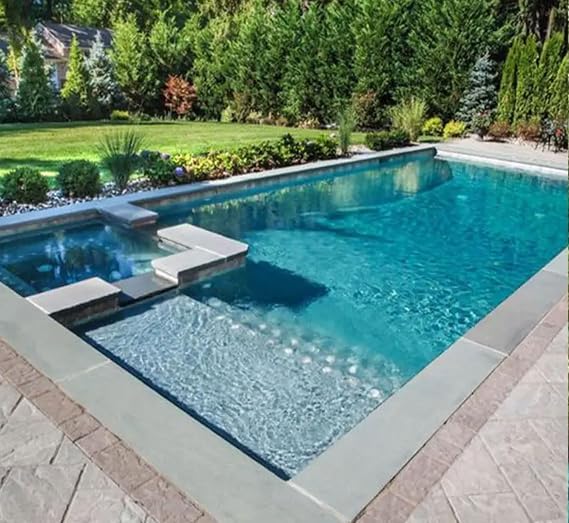 Modular Fiberglass Pool DIY Inground/Above Ground, Leak-Proof, Custom Small/Large Swimming Pools Fiberglass Shell (10050cm)