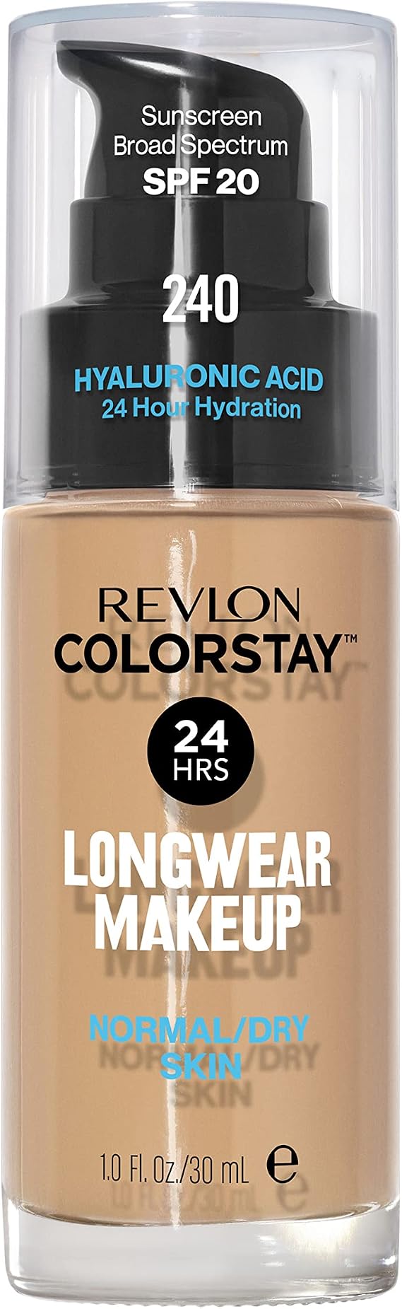 Revlon ColorStay Makeup, Normal/Dry Skin, SPF 15, Medium Beige 240, 1 Ounce