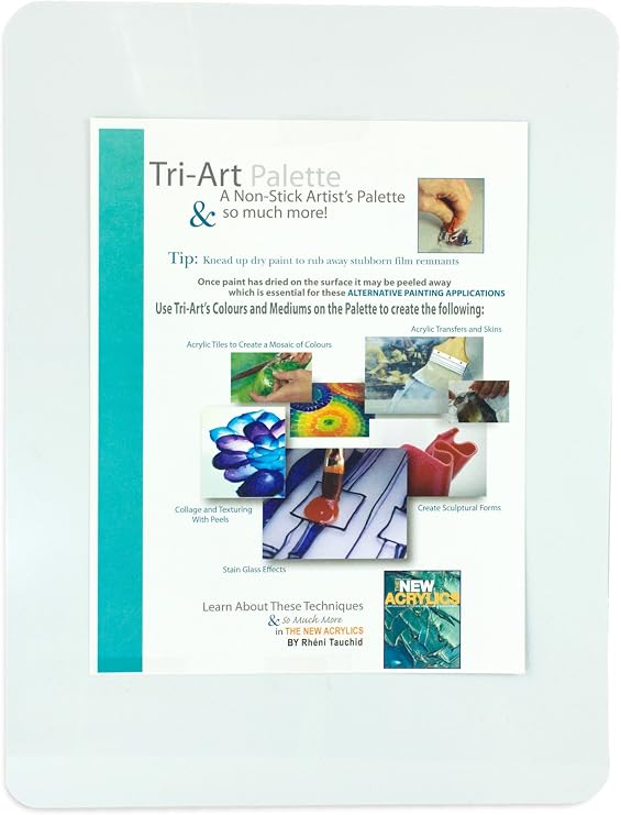 Tri-Art Paint Palette, 12 by 16-Inch