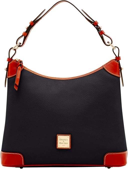 Dooney & Bourke Shoulder Bags for Women, Leather Hobo Handbag with Adjustable Strap