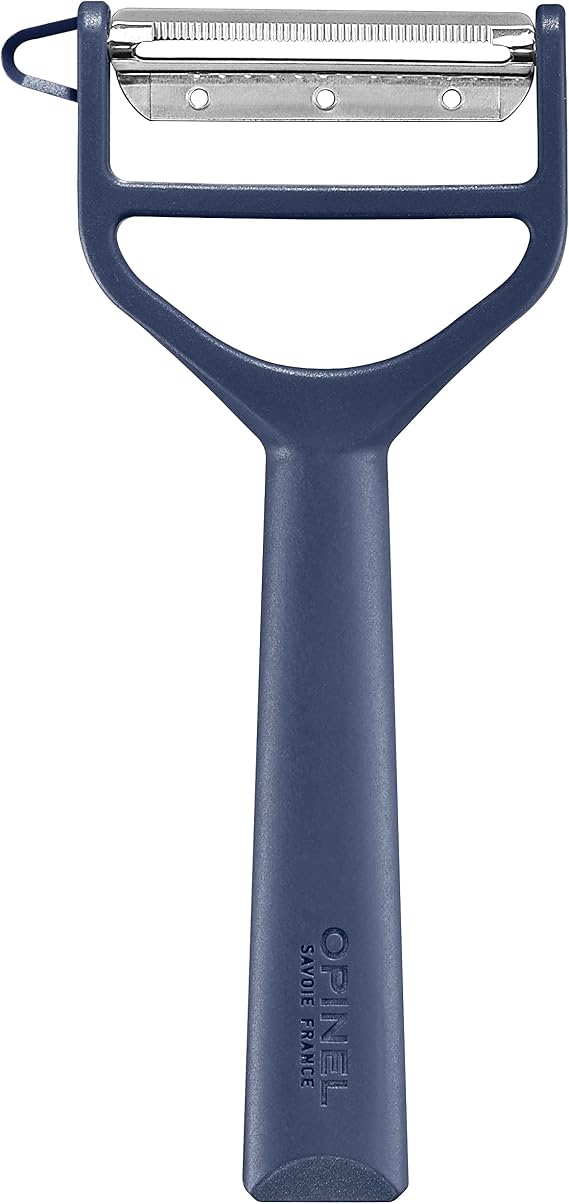Opinel T-Duo Polymer Julienne Peeler (Blue)