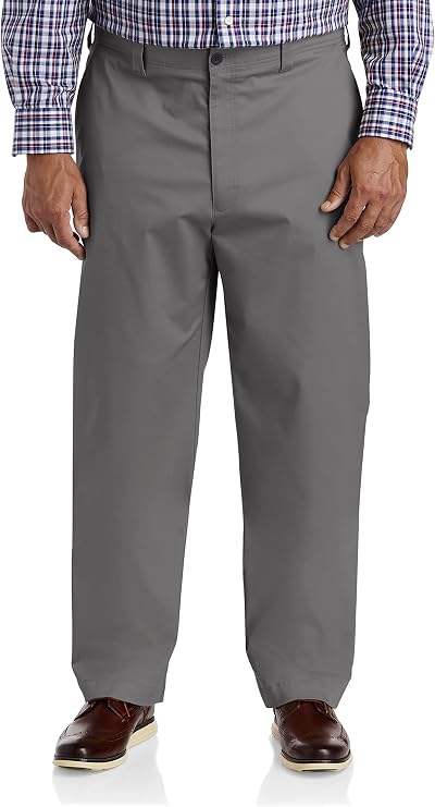 Oak Hill Big and Tall Straight-Fit Tech Pants Waists 38-64, Sizes XL-6XLT
