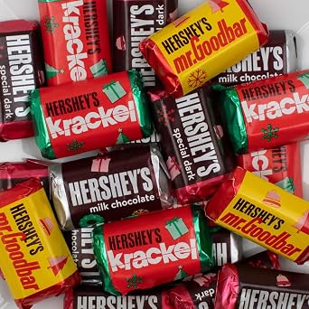 5lb Christmas Candy Miniatures Holiday Mix Candy Bars Assorted (5lb bag)