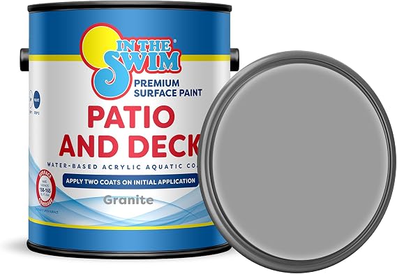 In The Swim Patio and Deck Paint - Granite - 1 Gallon