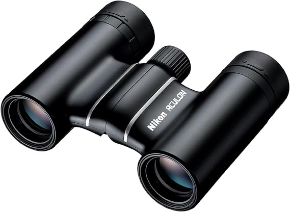 Nikon ACULON T02 Compact Binoculars - 21mm Objective Lenses, Multilayer-Coated Optics, Ergonomic Compact Design Binoculars for Travel, Sports, Concerts, Sightseeing