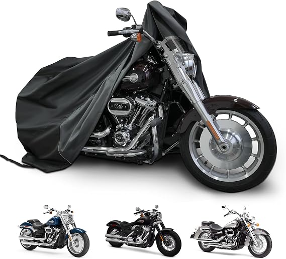 Motorcycle Cover for Harley Davidson Cruiser Softail Waterproof