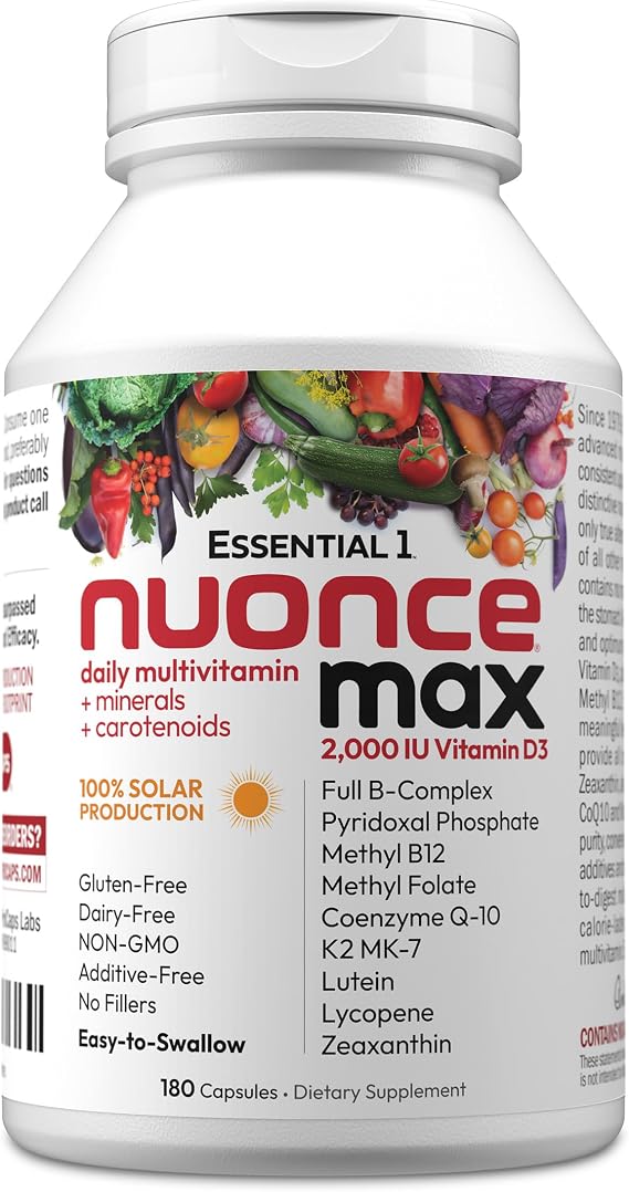 ANDREW LESSMAN ProCaps Essential-1 NuOnce Max Multivitamin 2000 IU, 180 Ct