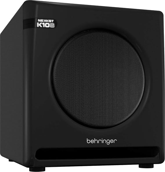 Behringer NEKKST K10S Audiophiler 10" Studio Subwoofer High Excursion Woofer