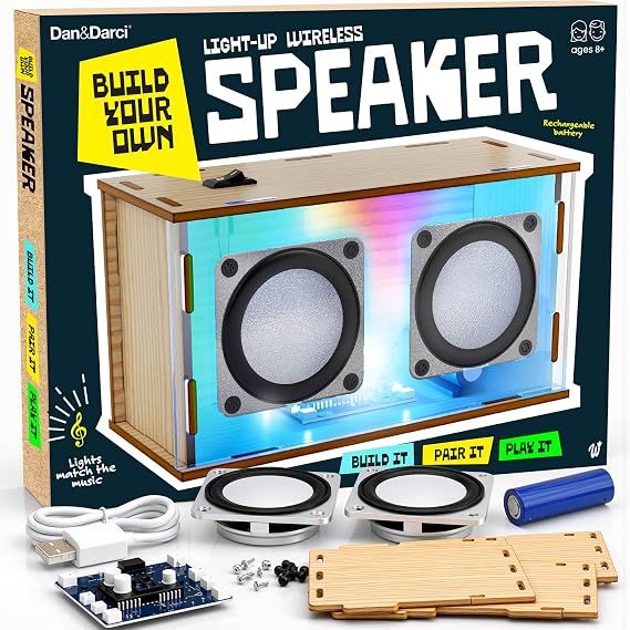 DIY Wireless Speaker Making Kit - Teen Boy Gifts - STEM Toys for Ages 8-13