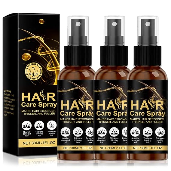 3 Pcs 5% Minoxidil Hair Growth Spray for Men & Women,Minoxidil Spray