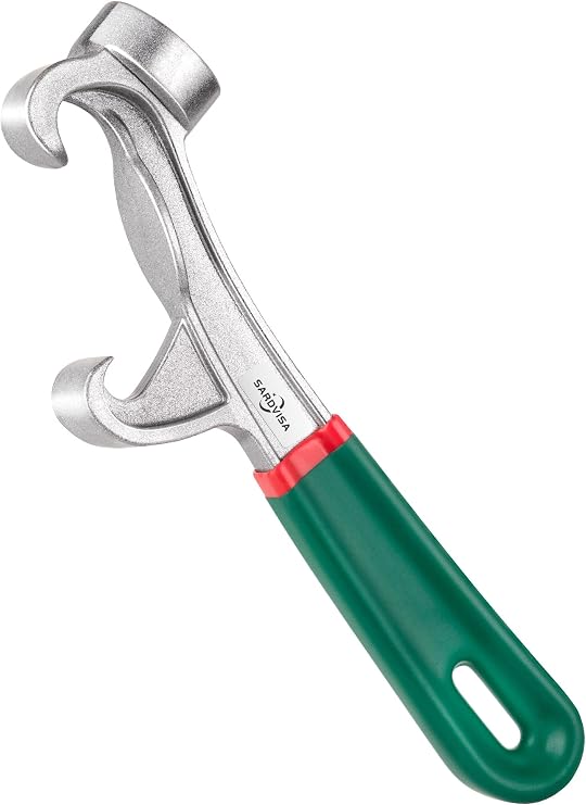 SARDVISA 5 Gallon Bucket Opener Tool with Rubber Handle Grip