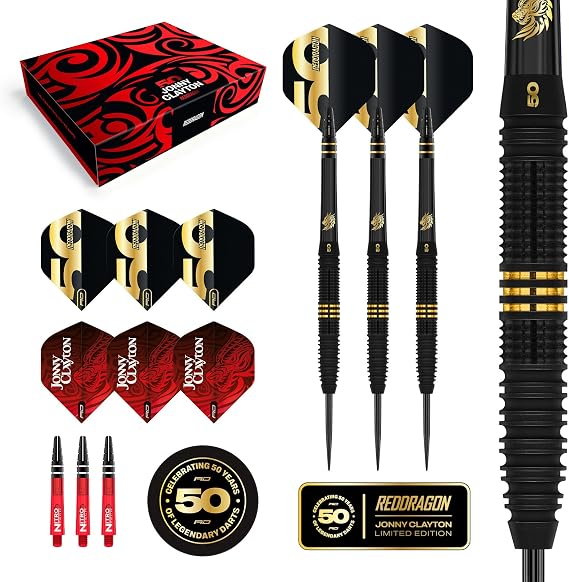 RED DRAGON Darts | Player Edition | 90% Tungsten Darts Set | 21g - 23g