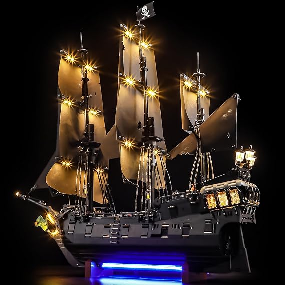 LIGHTAILING Light Compatible with Lego Captain-Jack-Sparrow's Pirate-Ship
